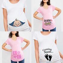 Baby Coming Soon Maternity Tops Baby Loading Pregnancy T Shi