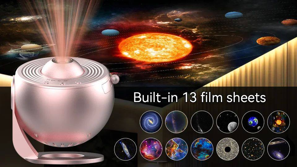 лампа 夜光银河投影仪星空投影仪360°旋转