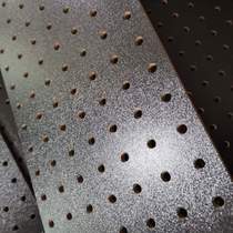 Board hole custom indoor wall sound-absorbing display rack hanging board punched MDF decoration shopping mall supermarket wall density