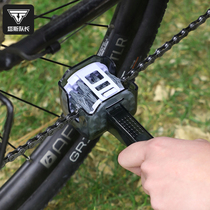 Sailing bicycle chain washer chain cleaning sponge brush chain hook cleaning and maintenance set accessories