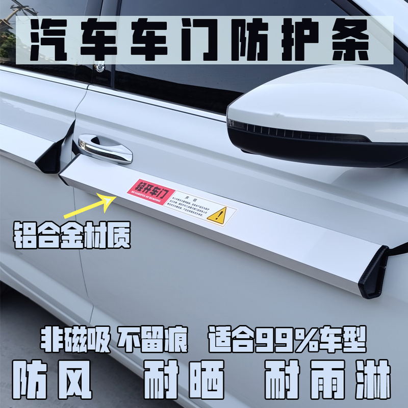 Car Door Anti-Scratch Protection Strip, Anti-Collision Protective Board for Car Doors, Suitable for Aluminum Car Doors