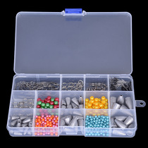 Directly supplied from the manufacturer through-core lead falling lure inverted fishing lead Texas fishing group crank hook sea fishing bullet lead hollow casting aid