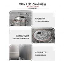 304 stainless steel multi-bag filter pharmaceutical liquid rocker bag pharmaceutical filter discharge chemical plant does not pass water quality