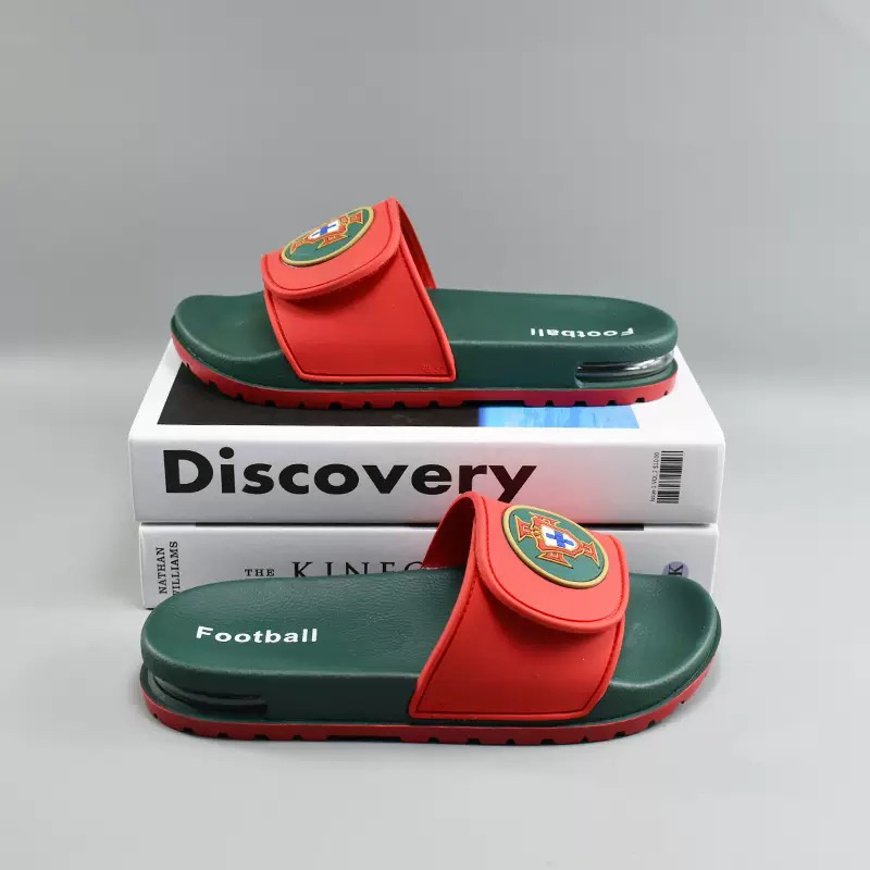 Summer Football Slippers with Air Cushion for Men, Cristiano Ronaldo Portugal, Lionel Messi Argentina, Sports Fan Merchandise, Germany, Netherlands Summer Football Slippers with Air Cushion for Men, Cristiano Ronaldo Portugal, Lionel Messi Argentina, Sports Fan Merchandise, Germany, Netherlands