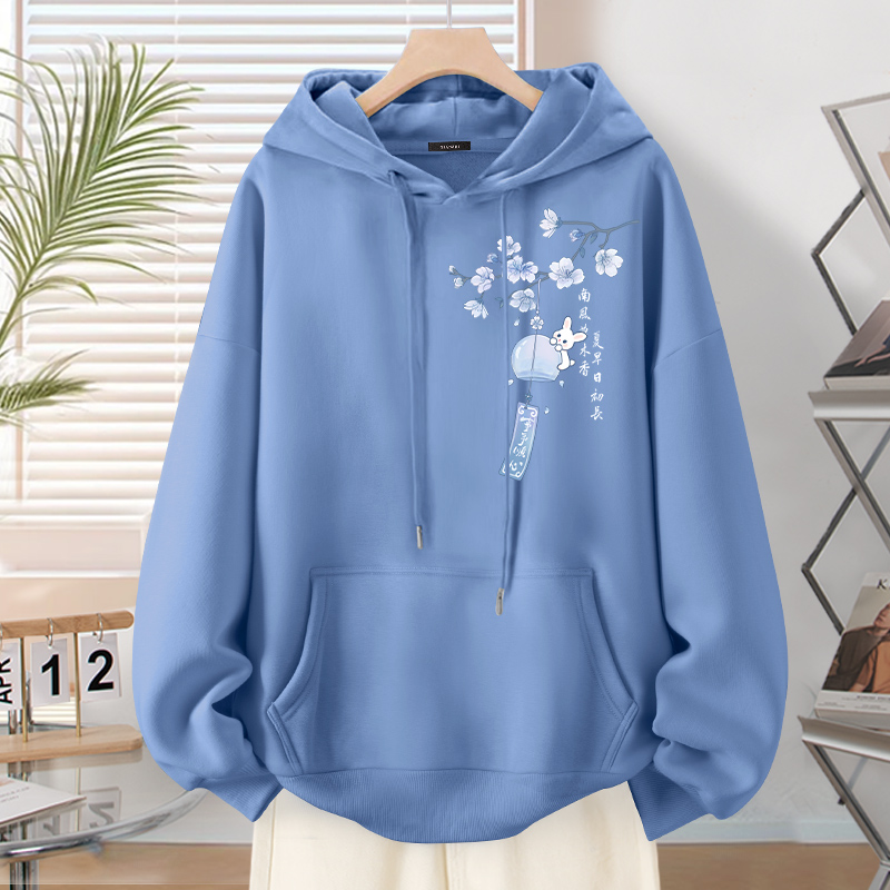 Semir Group コットン 中国風セーター レディース 2025 新作 フード付きトップ 春秋 レディースコート 新中国風