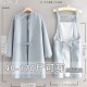 Corduroy Apron Waterproof and Stain-Resistant Thickened Warm Korean Style New 2025 Autumn and Winter Long-Sleeve Kitchen Apron