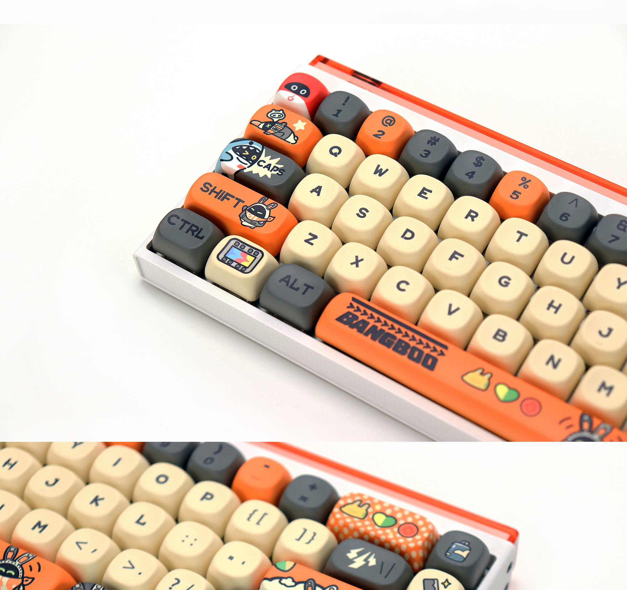 Zenless Zone Zero Toys Bangboo Keycap Game Display Keyboard ZZZ 133 Keycaps