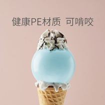 Baby ball pool safety ocean ball toy indoor macaron childrens playground thickened plastic game color ball