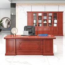 Zhongwei paint table desk writing desk office desk veneer supervisor desk manager desk executive desk 1 8