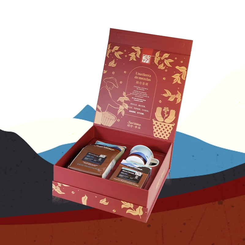 Новый год и весенний фестиваль подарок коробка кофе зёрна Juan Valdez колумбийский арабика подарок коробка