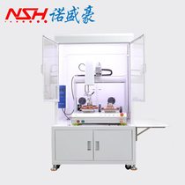 Five-axis soldering machine dual-station automatic soldering machine dual-platform fully automatic soldering machine intelligent cabinet wire bonding machine