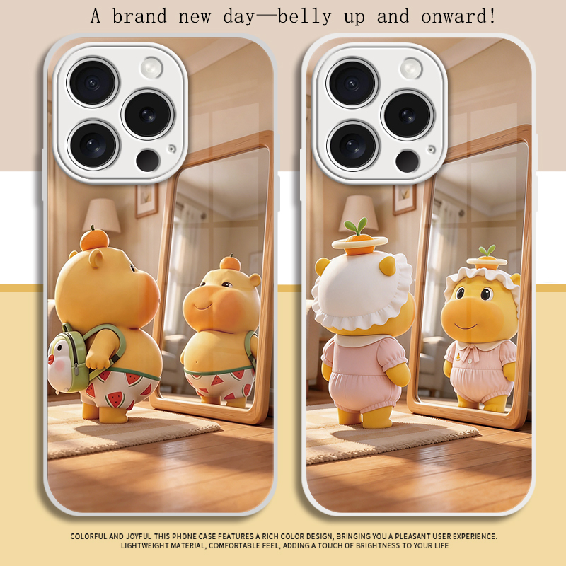Couple Looking in the Mirror, Suitable for Apple 17 Pro Max Phone Case, Xiaomi 15, Cute Girl 14, Capybara 12, Huawei Mate 80, High-End Feel, Pura 90 New Model 13, Glass Vivo Case Couple Looking in the Mirror, Suitable for Apple 17 Pro Max Phone Case, Xiaomi 15, Cute Girl 14, Capybara 12, Huawei Mate 80, High-End Feel, Pura 90 New Model 13, Glass Vivo Case
