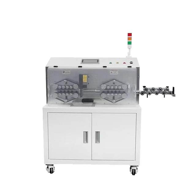 Shenzhen large square cable fully automatic cutting and peeling machine new energy offline multi-functional wire harness wire stripping machine