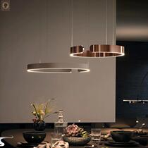 Nordic Ring Led Pendant Lamp Dimmable for Dining Living Room