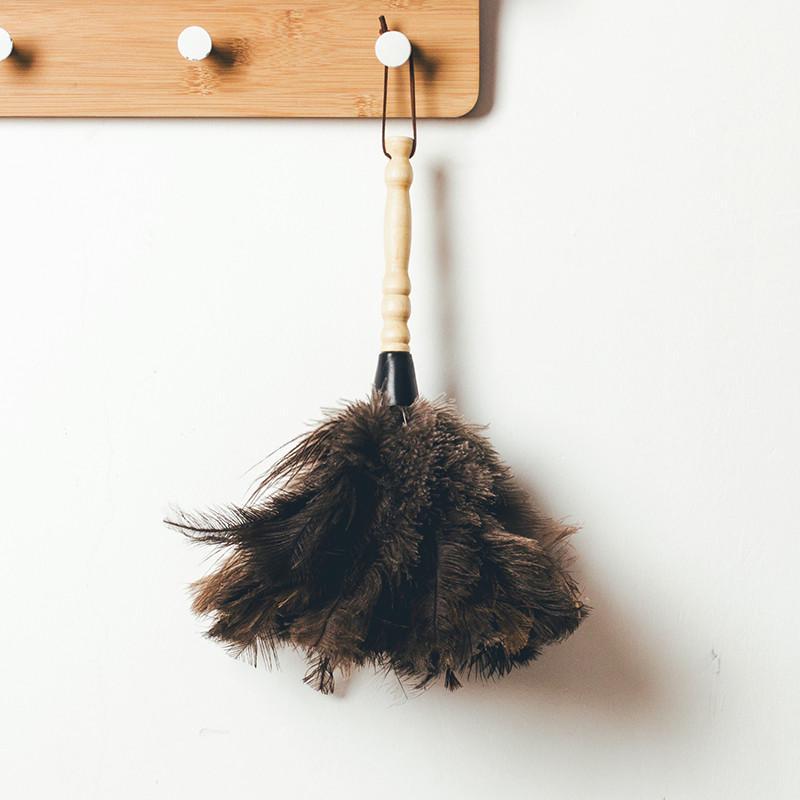 No. 48 General Store Feather Duster for Home Use, Non-Shedding, Dust Cleaning Magic Tool, Car Use, Japanese-Style Ostrich Feather Duster