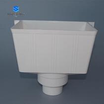 Square mouth funnel square drainage pipe fittings water bucket rain bucket rain bucket 50759011