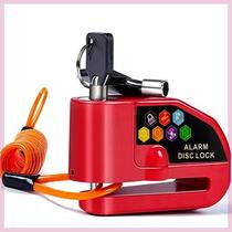 Bicycle lock mountain bike alarm lock anti-theft electric vehicle lock disc brake alarm lock rope cloth bag