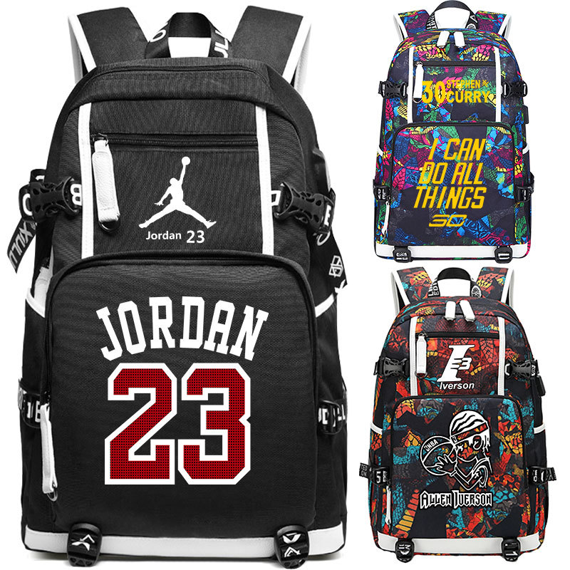 Warriors Curry Backpack Nets Durant Irving Backpack Large Capacity Basketball Backpack Men's and Women's Sports Bag Warriors Curry Backpack Nets Durant Irving Backpack Large Capacity Basketball Backpack Men's and Women's Sports Bag