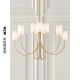 American-Style Minimalist Living Room, Dining Room, Bedroom, Study Room Chandelier, Villa, Homestay, Model Room, Designer Creative Lamp