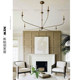 Nottaway All-Copper American-Style Vintage Country Chandelier for Dining Room, Living Room, Bedroom, Loft Villa Designer Chandelier