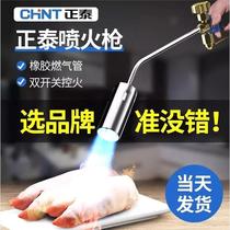 Germany imports Chint flamethrower to burn pig hair artifact fire gun liquefied gas household meat-burning gas ignition blowtorch