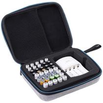 Suitable for eneloop 7-5 rechargeable battery charger storage bag storage box shock-proof