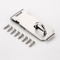 Lock door size thickened stainless steel installation can be padlocked 4 screw buckle nose hanging custom Honggong lock with