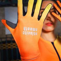 Sparkle Summer Cycling Gloves for Men Spring and Autumn Mountain Bike Road Cycling Shock Absorbing Gloves for Women Full Finger