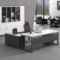 Litang desk simple modern desk and chair combination office furniture supervisor manager president white-collar office
