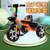 Childrens tricycle bicycle 1-3 years old baby stroller baby walking artifact light bicycle two-in-one stroller