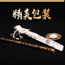 Shuhuai инструмент () Purple Bamboo short Flute Portable Portable Beginner Fit Видео Учебник мини карманный