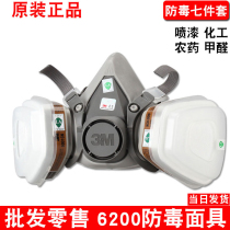Japan imported 6200 gas mask mask spray paint anti-dust paint special anti-chemical organic gas industry