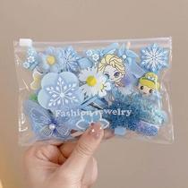 Candy color hair clip womens forehead bangs clip headband clip duckbill clip childrens side one-word clip broken hair clip