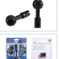 Spherical woodworking and carving tools wood groove knife angle grinder accessories grinding head wood friend grinding and making spoon pit planing file head