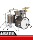 Pearl 5 барабанов 4 Рубля 3 Рубля Ударная установка Pearl Series Jazz Drum Ударная установка для детей Начинающих взрослых Профессионалов mini 4