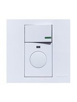 Type 86 one-on and touch-delay switch can be used with dual controls. Household corridor lights can be switched between constant light and delay control.