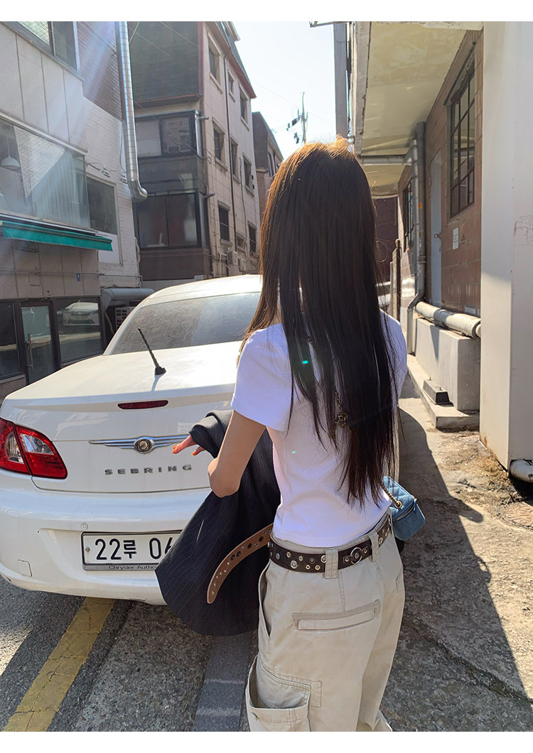 牙套大汪 【City Walk 神裤】укороченные карго брюки с кулиской и множеством карманов для городских прогулок