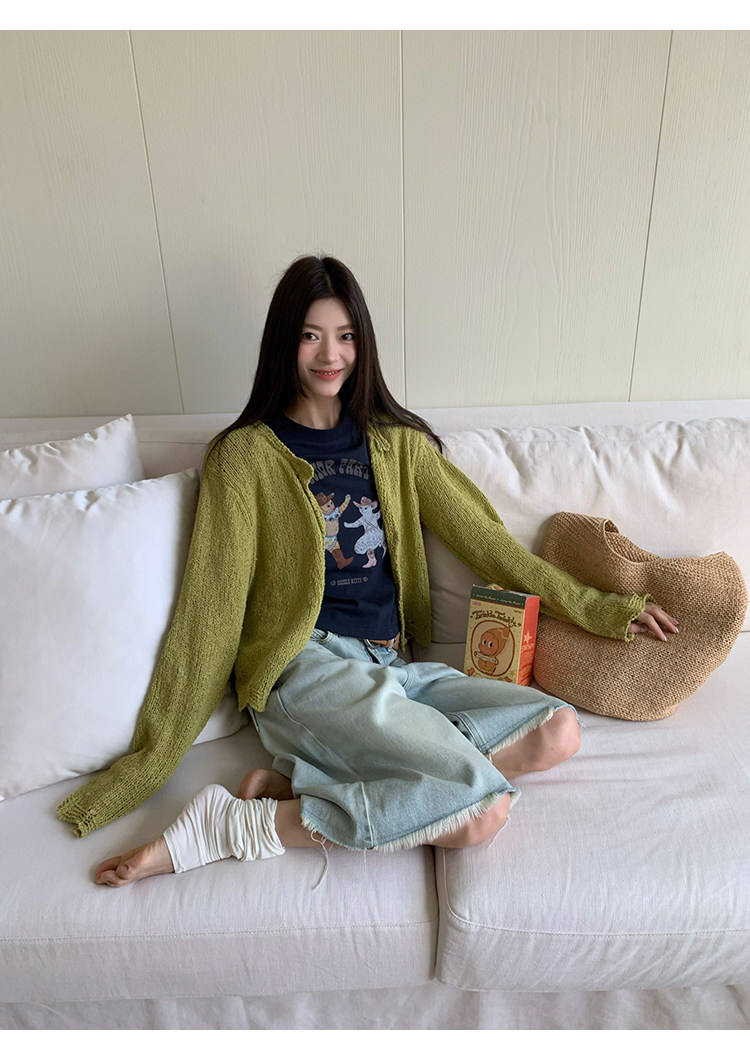 Супер милая новая модель 2026 приталенная футболка с принтом букв Dancing Kitten