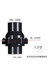 下水道防返水110 50止回阀厨房下水管防臭排水管防倒灌神器止逆阀