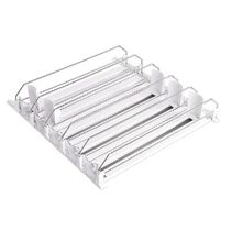 Drink Organizer For Fridge Self-Sliding Soda Can Dispenser