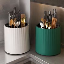 AA popular rotating knife rack storage rack knife storage rack kitchen chopstick tube kitchen knife chopstick cage integrated storage box