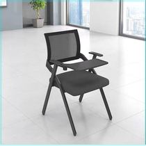 Folding training chair with table board conference chair with writing board training class table and chair all-in-one office conference chair