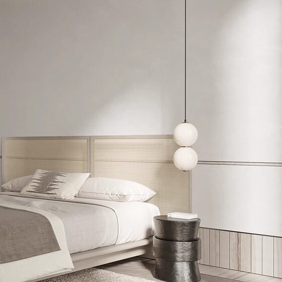 Italian Designer Dining Room Movable Lamp, Creative and Unique Bedroom Bedside Swing Arm Retractable Study Reading Pendant Light