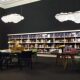 Italian Nemo Nuvola Cloud Decorative Lamp, Simple Modern Living Room, Bedroom, Exhibition Hall, Restaurant Art Chandelier