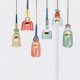 Nordic Macaron Colored Glass Pendant Light for Restaurant, Shop, Modern Minimalist Creative Children's Room, Bedside, Bar Counter Pendant Light