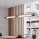 Designer Restaurant Chandelier, Industrial Style, Creative Dining Table, Island Bar, Studio, Long Bench, Glass Lighting Fixtures