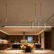Modern Minimalist Nordic Pendant Light, Artistic Designer Personality, Restaurant Front Desk, Bar Counter, Island Counter, Long Strip Light
