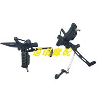 Suitable for QJ Sai 250GS-29E 29F front left and right pedals brake shift lever front bracket pedal bracket assembly