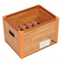 Bedroom solid wood heater electric fire box living room electric fire barrel dormitory deepened foot warmer baking foot warmer oven baked goods