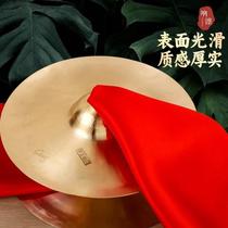 Xizi Bronze Cymbal Professional Drum and Bugle Team Gong Drum Waist Drum Adult Percussion Instrument Large Fork Gong Cymbal Cymbal Cymbal Daejing%(